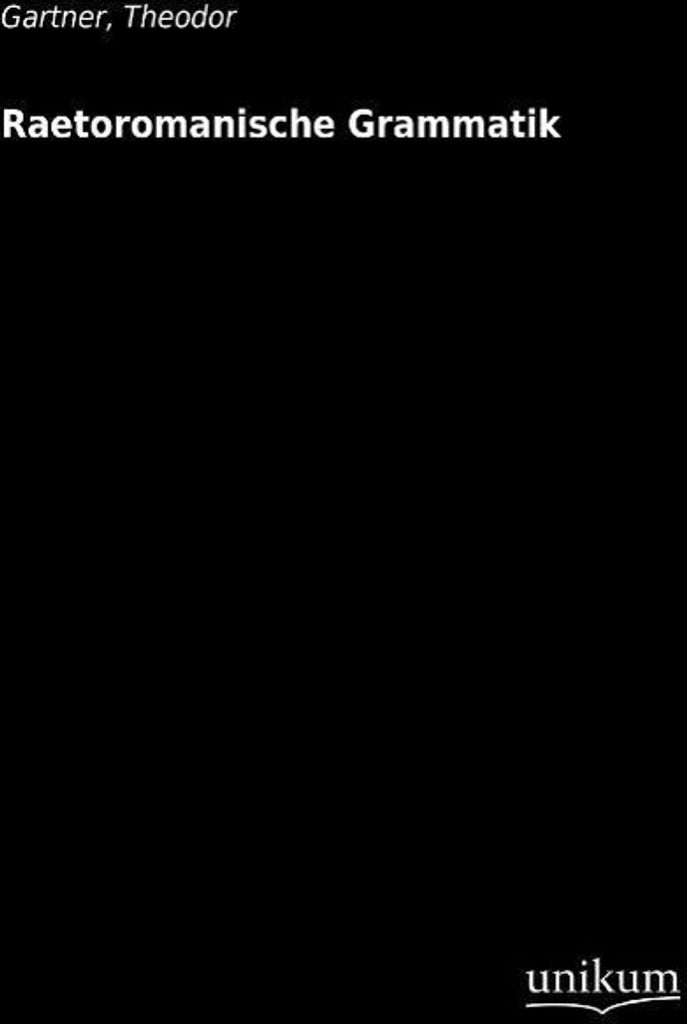 Raetoromanische Grammatik