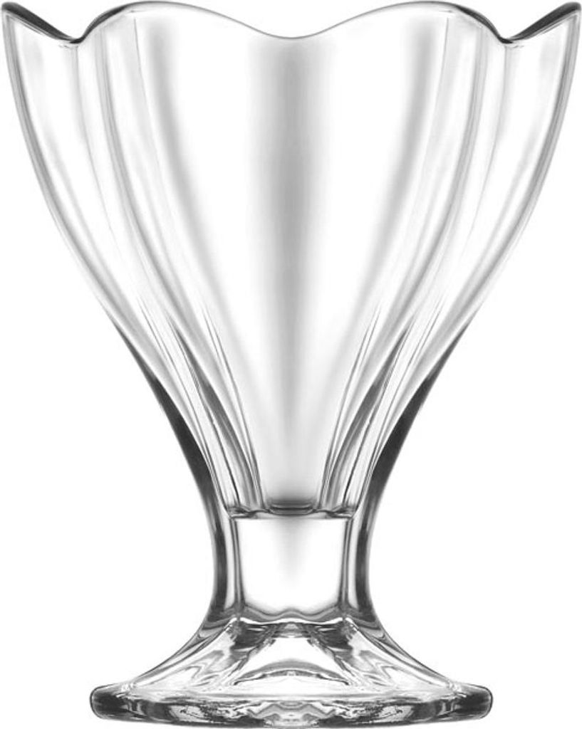 6er Eisbecher Dessertschalen Eisschalen Eisschale Eisgläser Eis Glas 15279