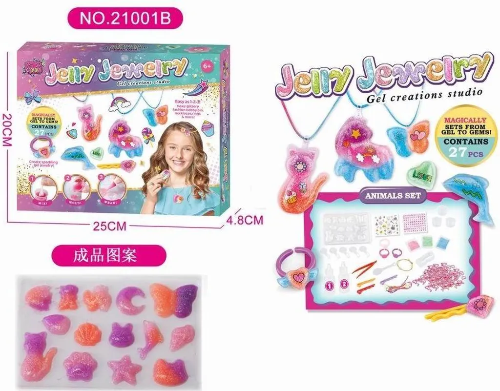 Set Creativo Gioielli 21001B - Hobby Educativo per Grandi e Piccini