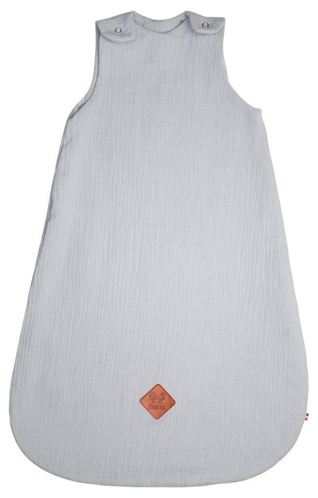Babyschlafsack Jeanne - 0 - 6 Monate - Hellgrau | by SEVIRA KIDS