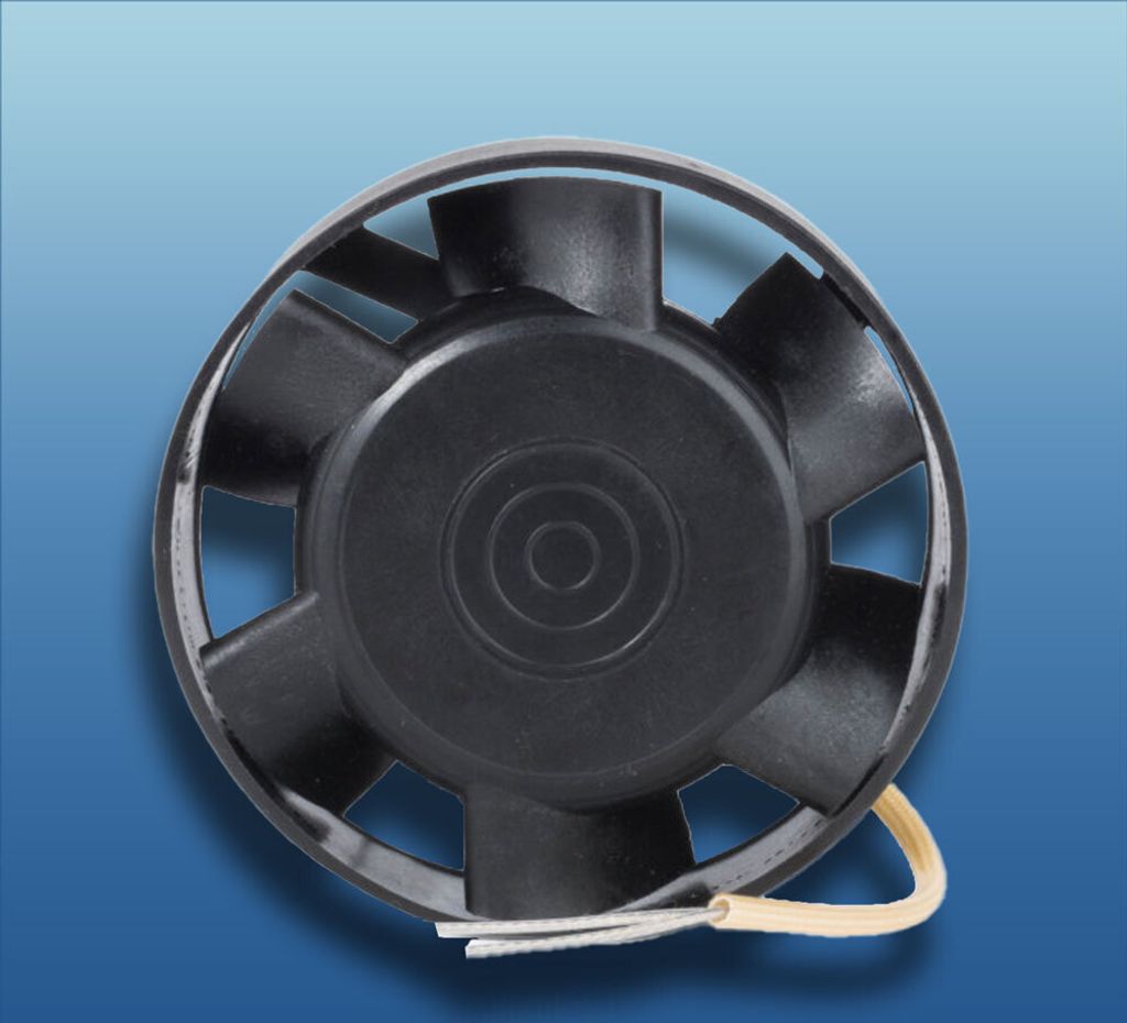 Hittebestendige ventilator voor in buizen: Ø 100. Systeem: Productafbeelding 