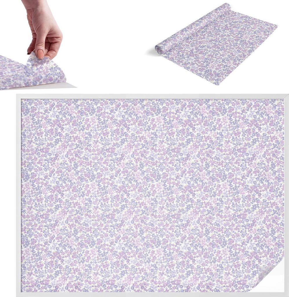 Buntglasfolie für Fenster – 146x200 cm – Stained-Glass-Fensterfolie, dekorativ & blickdicht – Selbstklebende Glasdekorfolie im Buntglas-Desi...