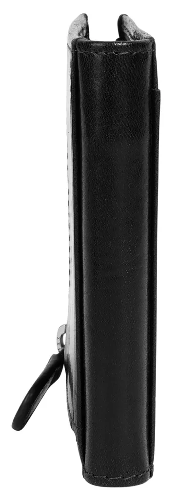 Mini Portefeuille Bugatti Secure Slim Zip Noir - Protection et Style - 11