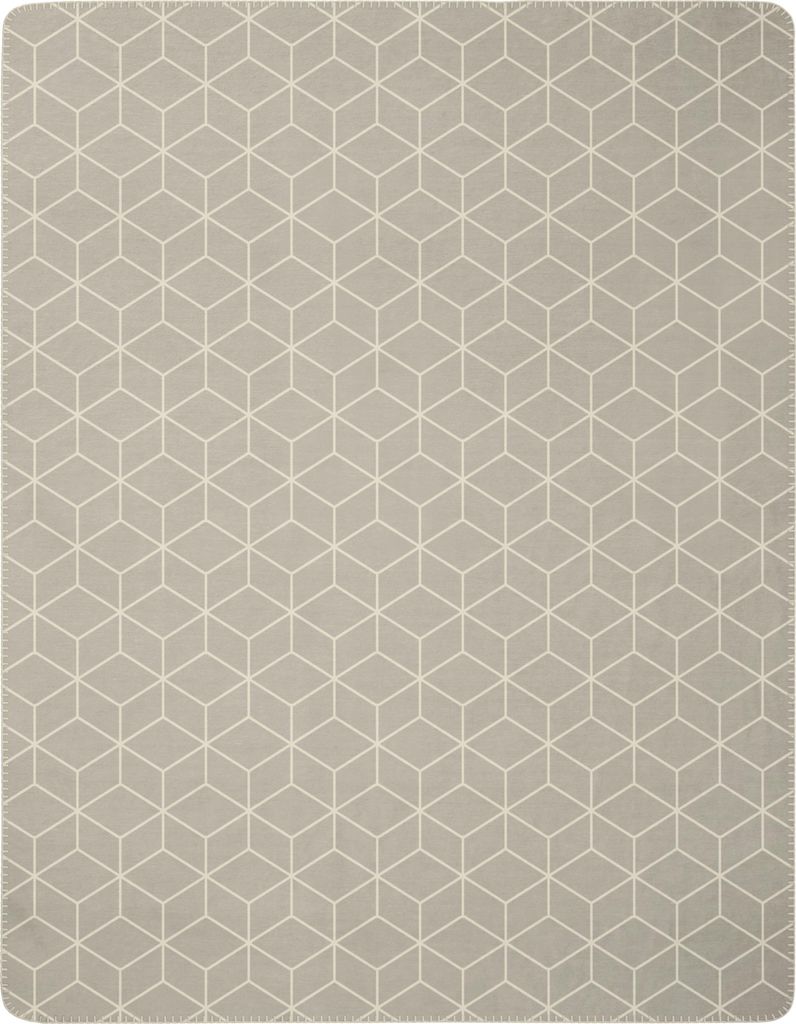 Biederlack Wohndecke V&B BL 150x200 cm grau Decke Produktbild 