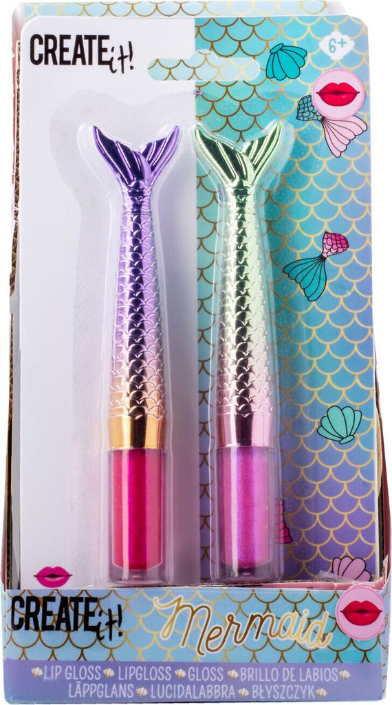 Erstellen Sie es! Meerjungfrau Lipgloss, 2st. Produktbild 