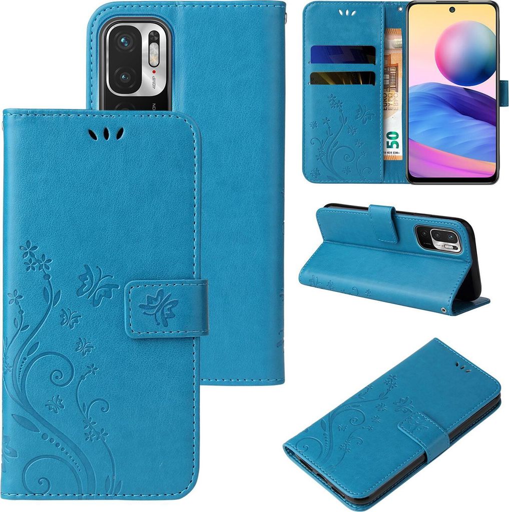 Handyhülle für Xiaomi Redmi Note 10 5G Floral Blumen Produktbild 
