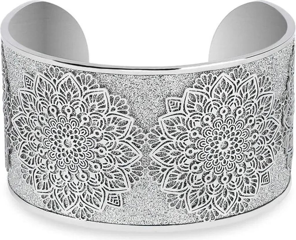 Bracciale Stroili 1692821 Donna Rigido Arabesque Acciaio Glitter