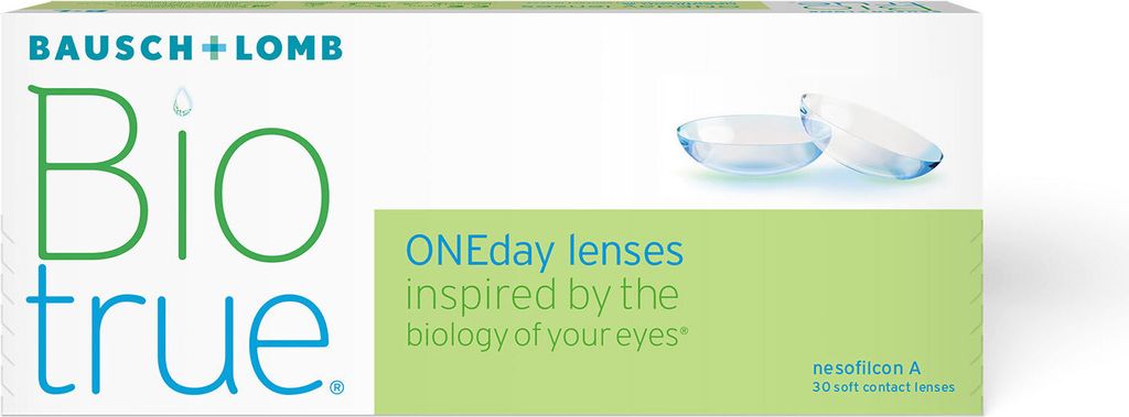 Biotrue ONEday Tageslinsen 30 Stück Dioptrien +0,75
