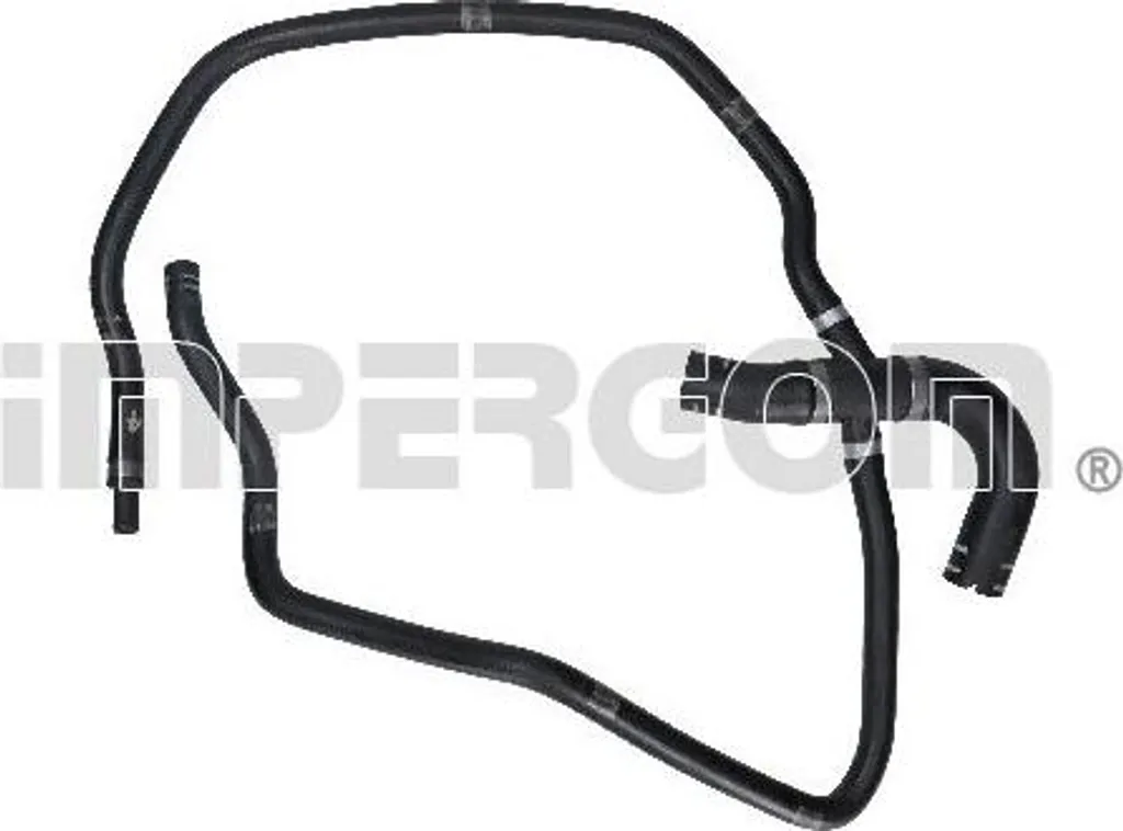 Tuyau de radiateur renforcé pour Fiat Seicento et Cinquecento OE 46407689