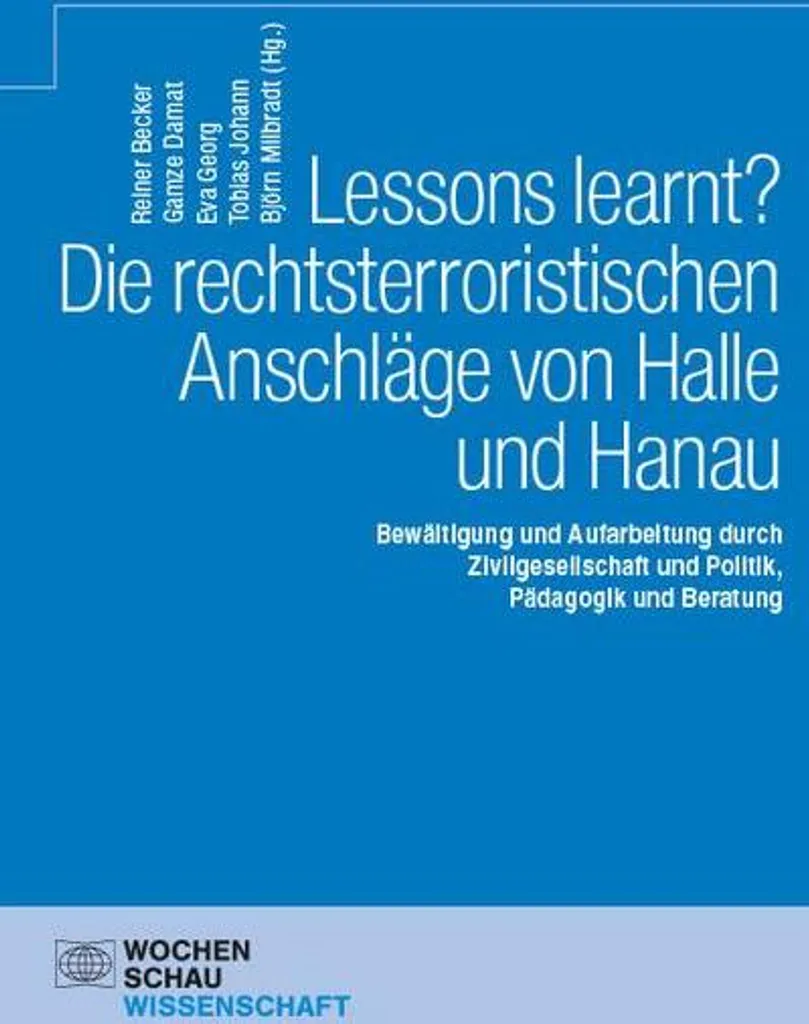 Essai sociologique sur le terrorisme : Lessons Learnt Halle et Hanau