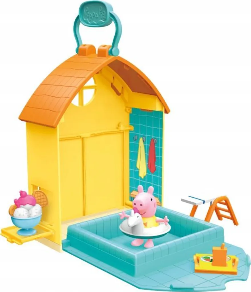 Coffret Cadeau Peppa Pig Piscine - Jeu d'Éveil et de Rôle pour le Bain
