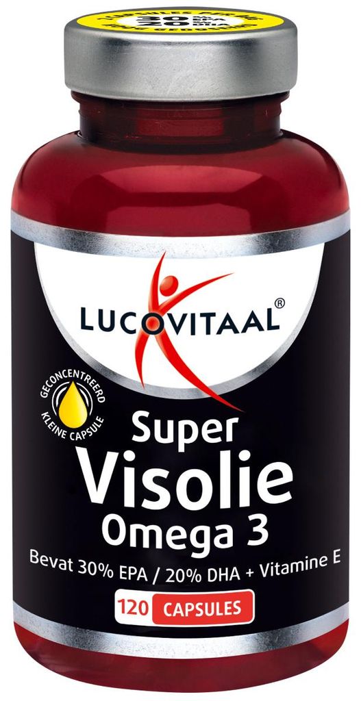 Lucovitaal Super Visolie Omega 3 2000 mg met EPA, DHA & Productafbeelding 