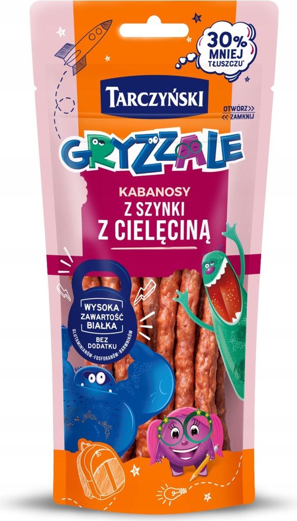 Kabanosy wieprzowe z szynki Tarczyński 90 g Produktbild 