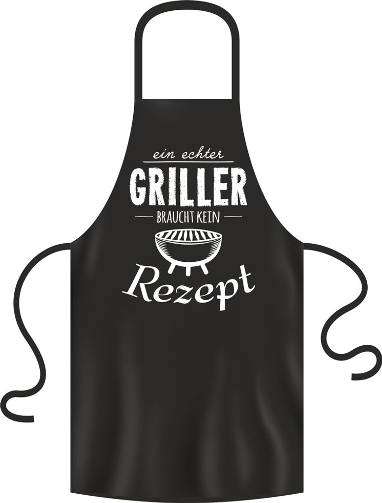kein Rezept - Grillschürze - Schürze