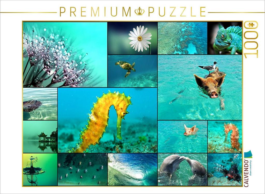 CALVENDO Puzzle Summertime | 1000 Teile Lege-Größe 64x48cm Foto-Puzzle für glückliche Stunden