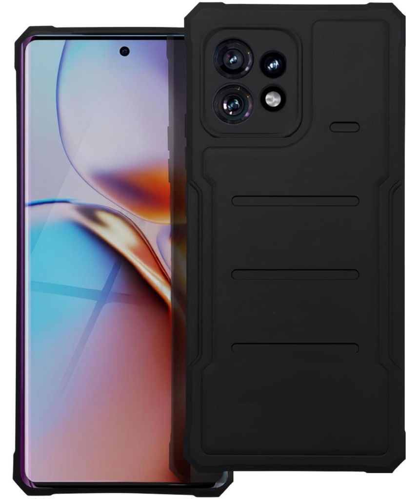 Robustes Heavy Duty Case für Motorola Moto G53 5G - Optimaler Schutz in Schwarz KP40520