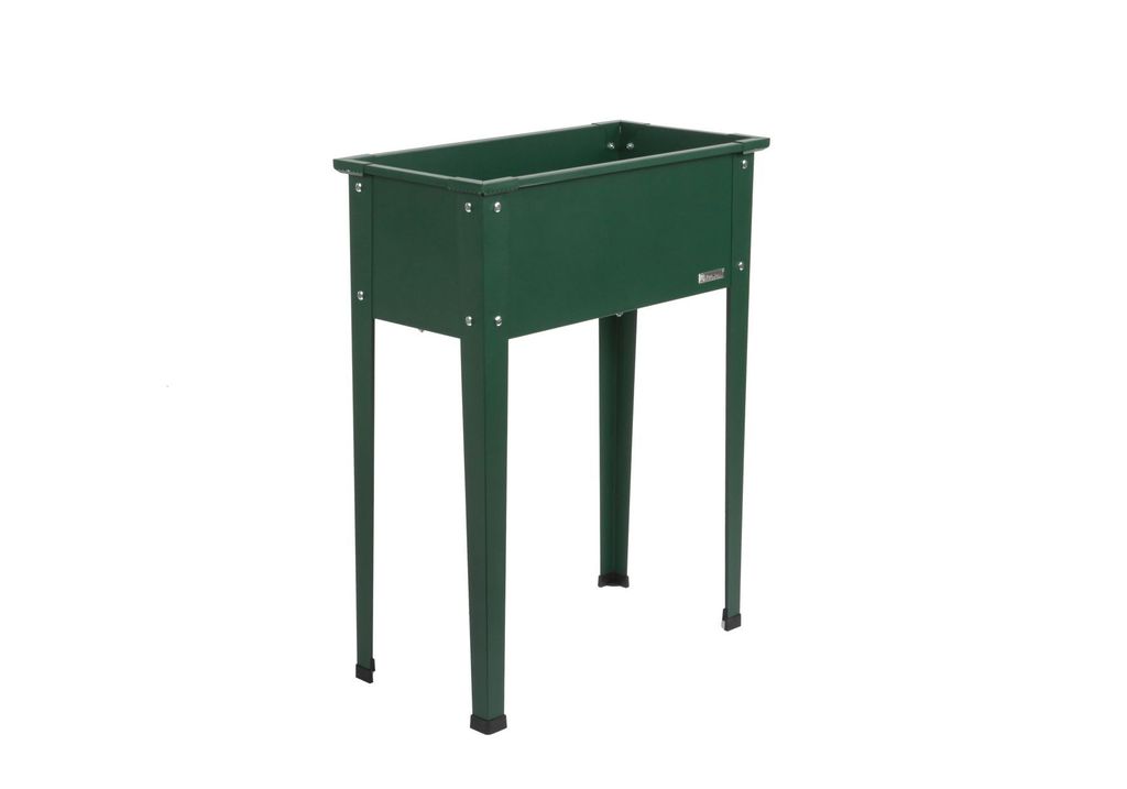 floraworld Metall-Hochbeet Gr. 1grün matt60 x 30 x 80 cm Produktbild 