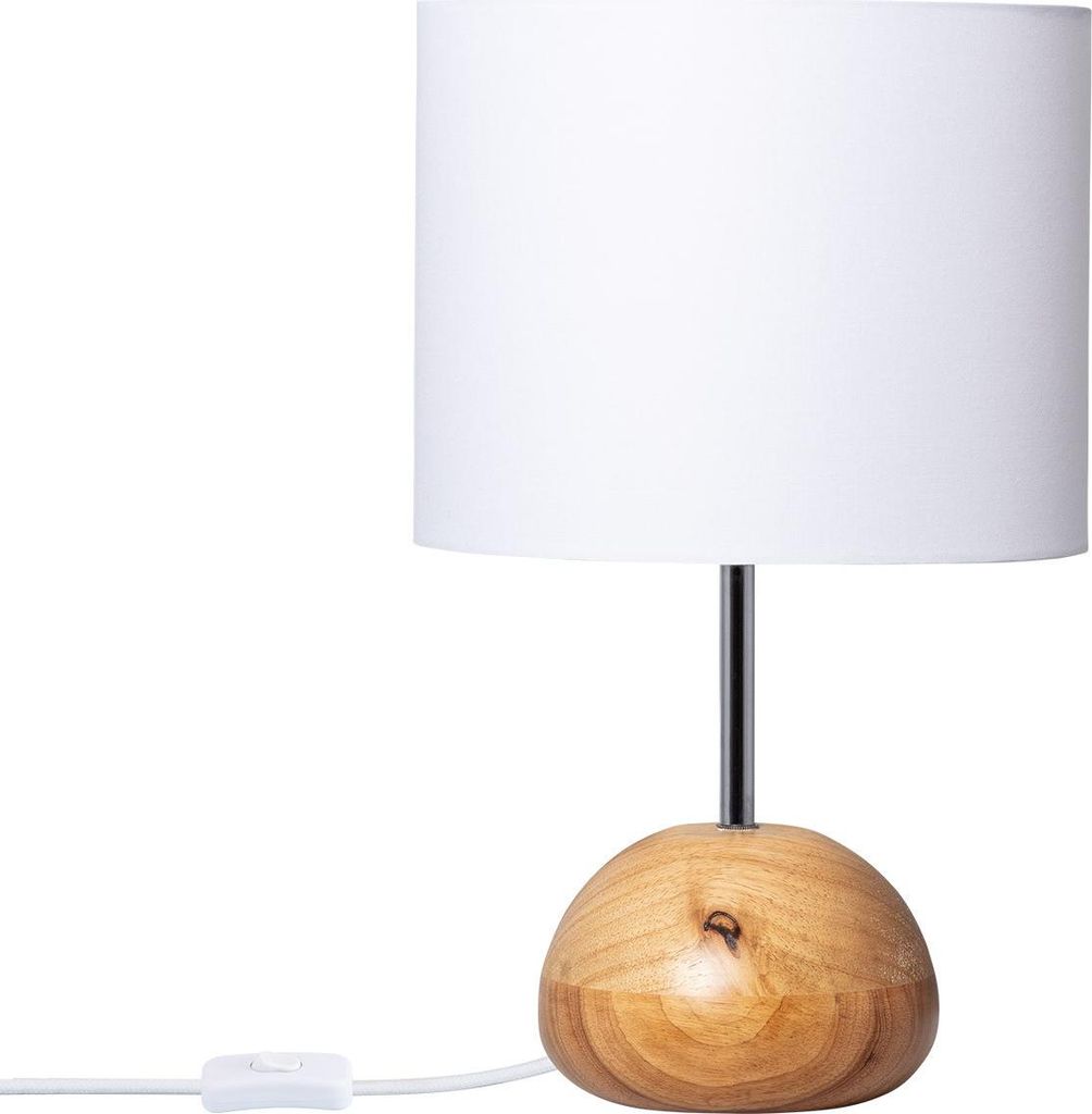 Tischlampe aus Holz Gulbi Natürlich