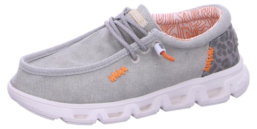 Fusion Leinenschuh Grau Produktbild 