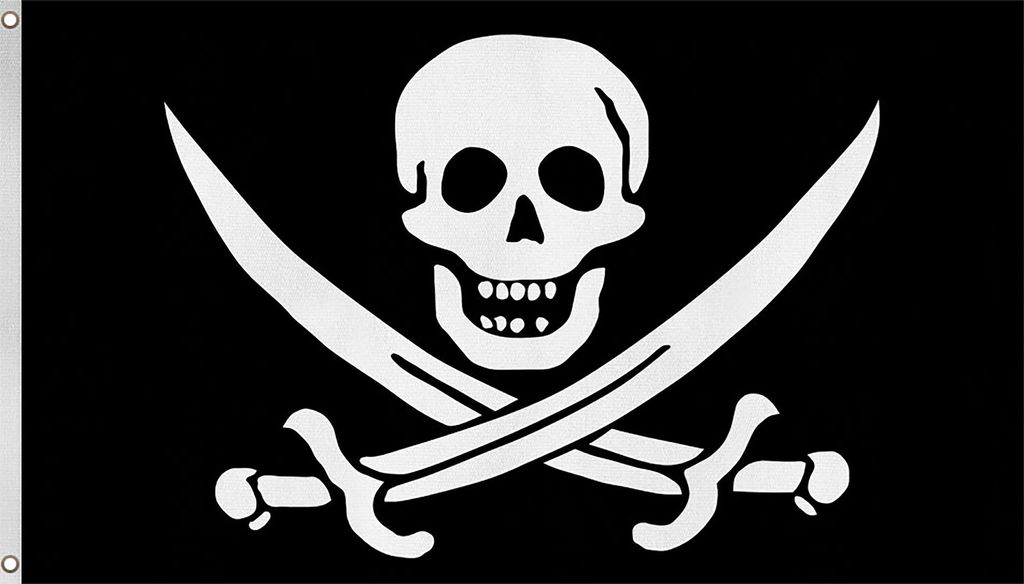 normani Fahne Piratenflagge 90 cm x 150 cm