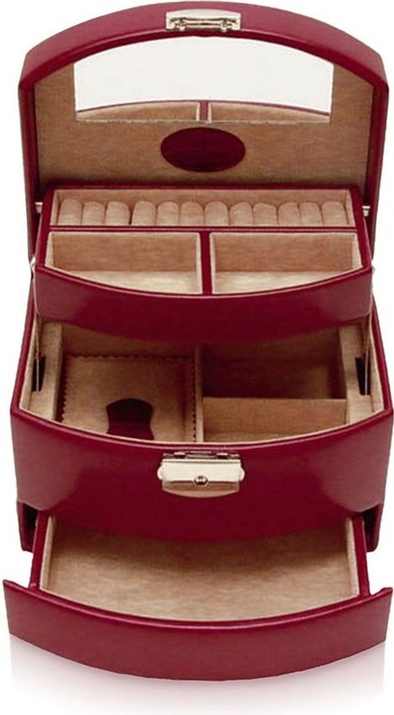 WINDROSE Schmuckschatulle Merino Moda Jewellery Box Produktbild 