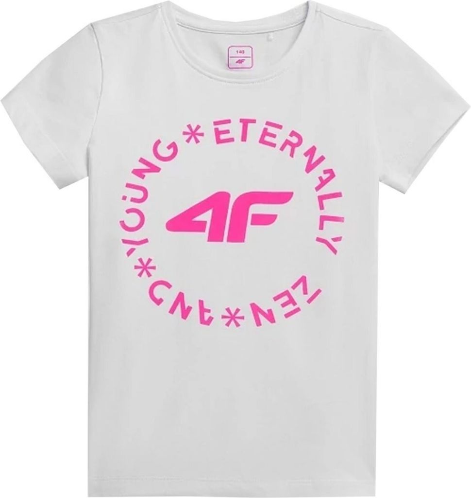 4F Tshirts JTSD005A, HJL21JTSD005ABIAY, Größe: 140