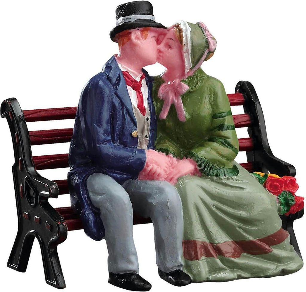 Lemax Figur Weihnachtsdorf - Pärchen auf Bank Produktbild 