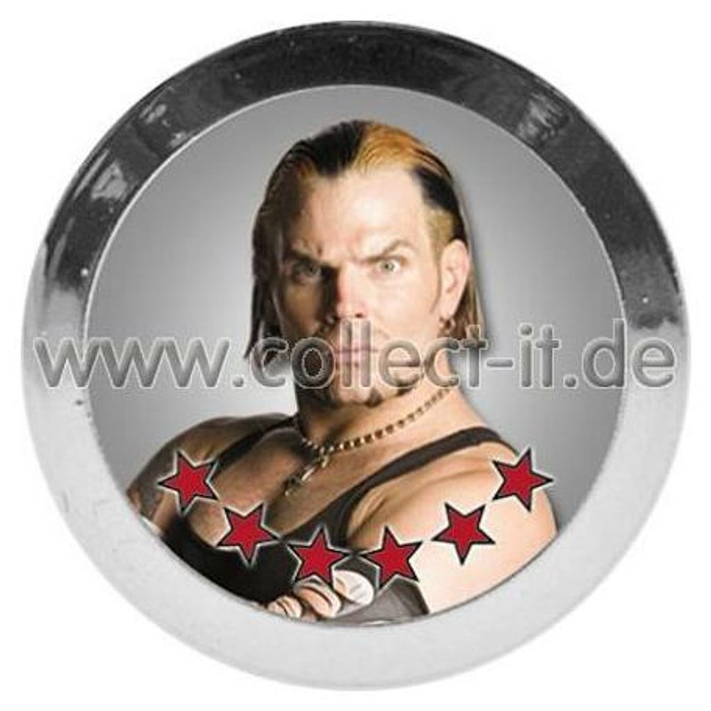 WWE Power Chipz - S10 - Silver - Jeff Hardy