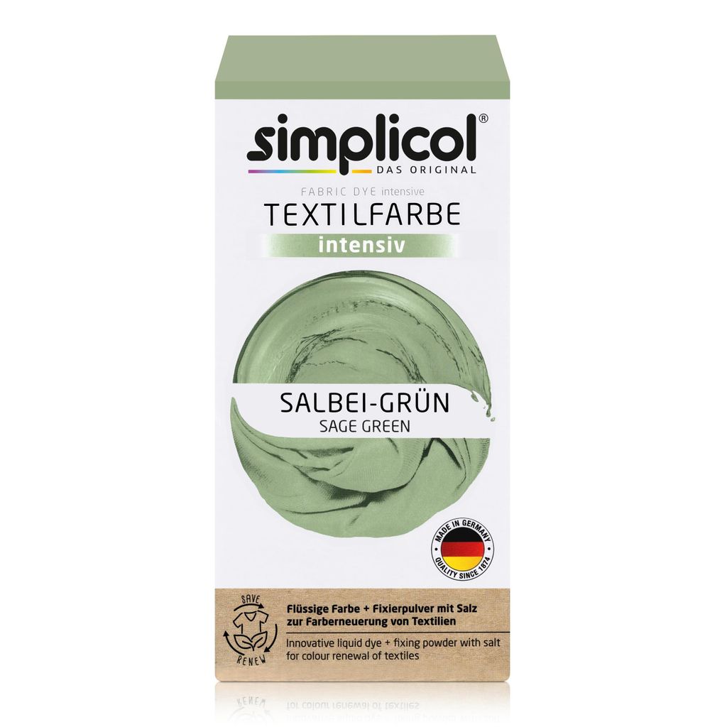Simplicol Textile Colour Intensive Sage Green Set Barva a Obrázek produktu 7