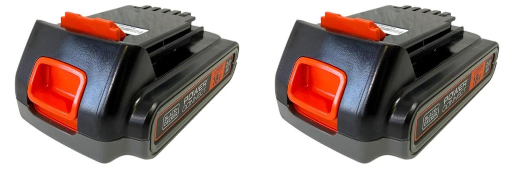 Black & Decker BL 2018 Akku 18 V 2,0 Ah / 2000 mAh Li-Ion Doppelpack
