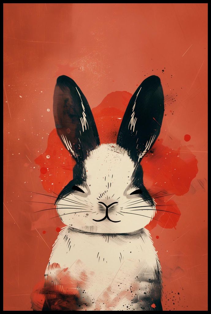Plakat 61x91,5cm Lächeln!
