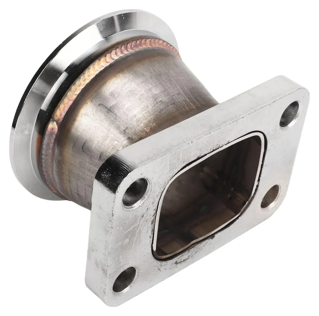 Adaptateur Turbo T3 V-Band 3 Pouces à Haut Débit - Acier Inox Durable