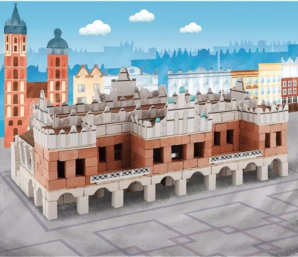 Trefl Brick Trick Salle de tissus : Activité manuelle pour petits maçons