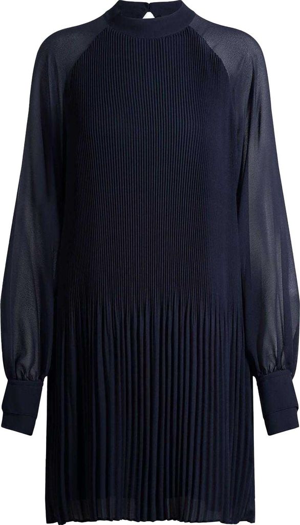 Boss - "Dolumi" Kleid für Damen, Hoch geschnitten GT10070 (36 DE) (Dunkelblau)