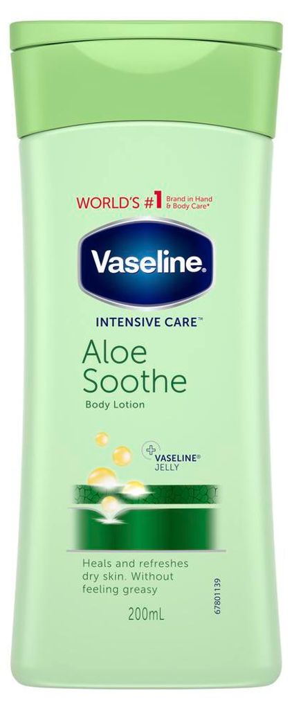 Vazelína, Intenzívna starostlivosť aloe soothe, telové Obrázok produktu 