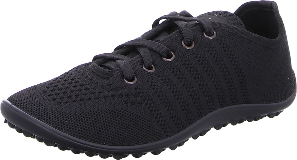 Leguano Sportliche Schnürschuhe Uni 31333736303833 Schwarz Produktbild 2
