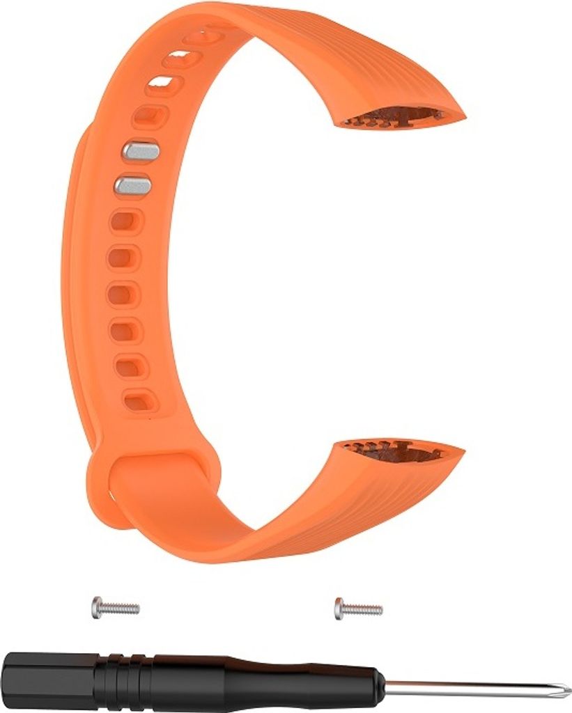 Smart Watch Band Armband für Huawei Honor 3 einstellbar Größe Nizza Armband mit Reparatur-Tool Ersatz Zubehör orange
