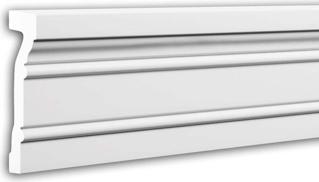 Profhome 484053 Gewände Fassadenprofil Stuckleiste Fassadenelement 2 m