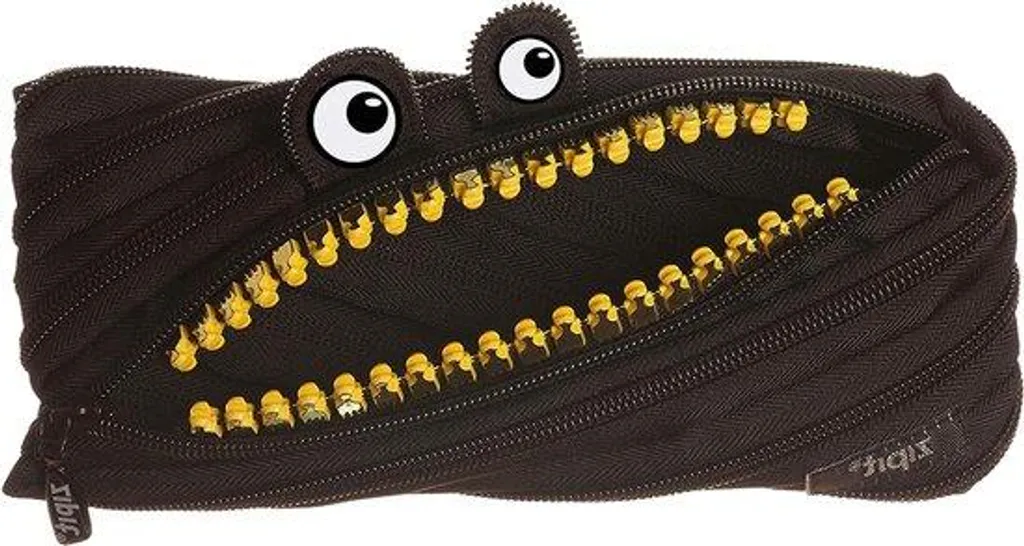 Trousse d'École Noire pour Garçons : Rangement Spacieux pour Tout le Matériel