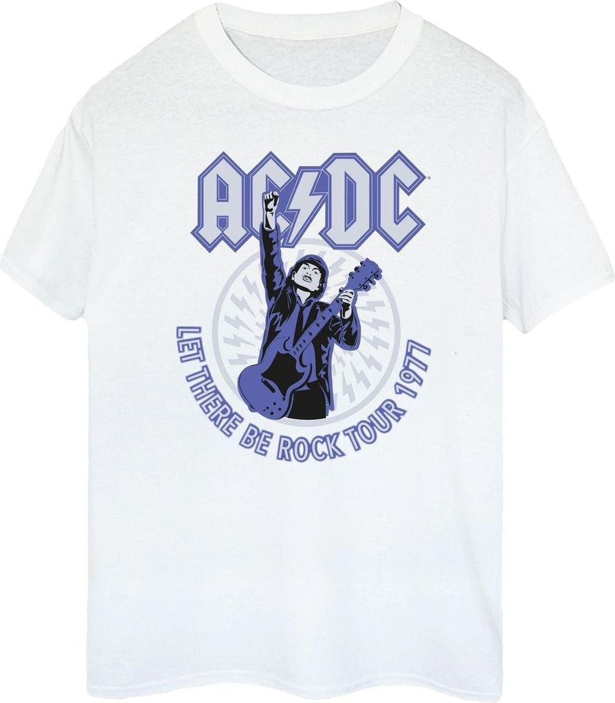 AC/DC - "Let There Be Rock" T-Shirt für Herren BI53562 (4XL) (Weiß)