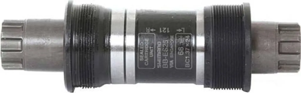 Jeu de Triple Plateau Shimano ES25 Noir Transmission Vélo Polyvalent