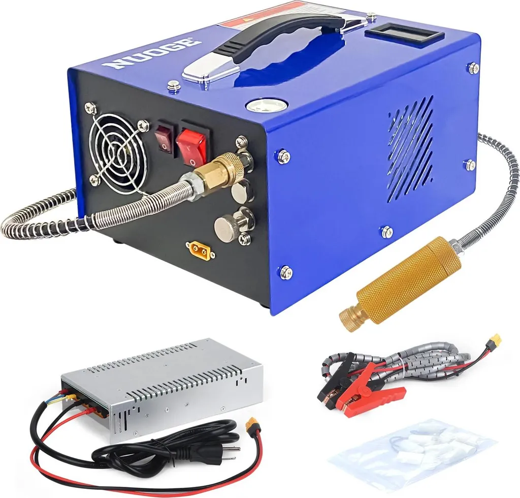 Compresseur d'air 110V 220V haute pression avec refroidissement EU