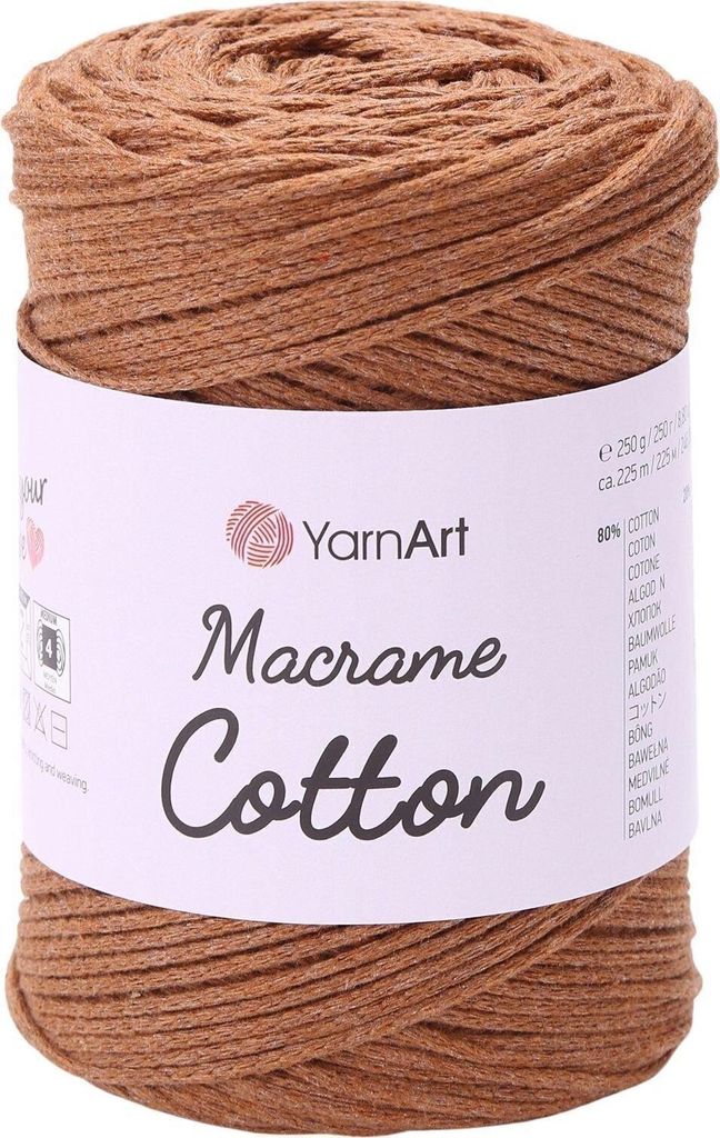Filato di cotone macramè 4 x 250 g 788 Immagine del prodotto 