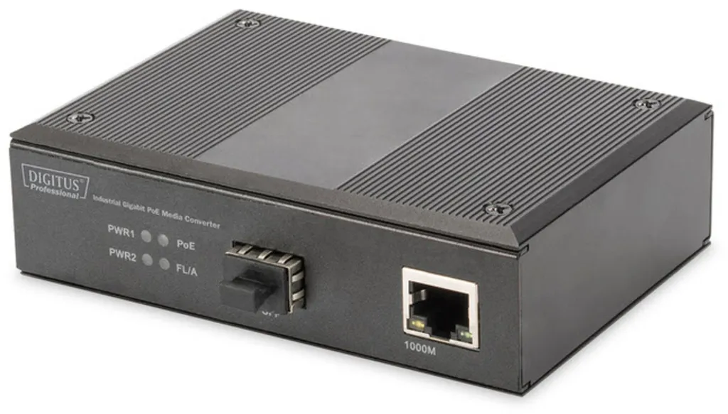 Étendez votre Réseau Fibre avec ce Convertisseur Gigabit PoE Industriel