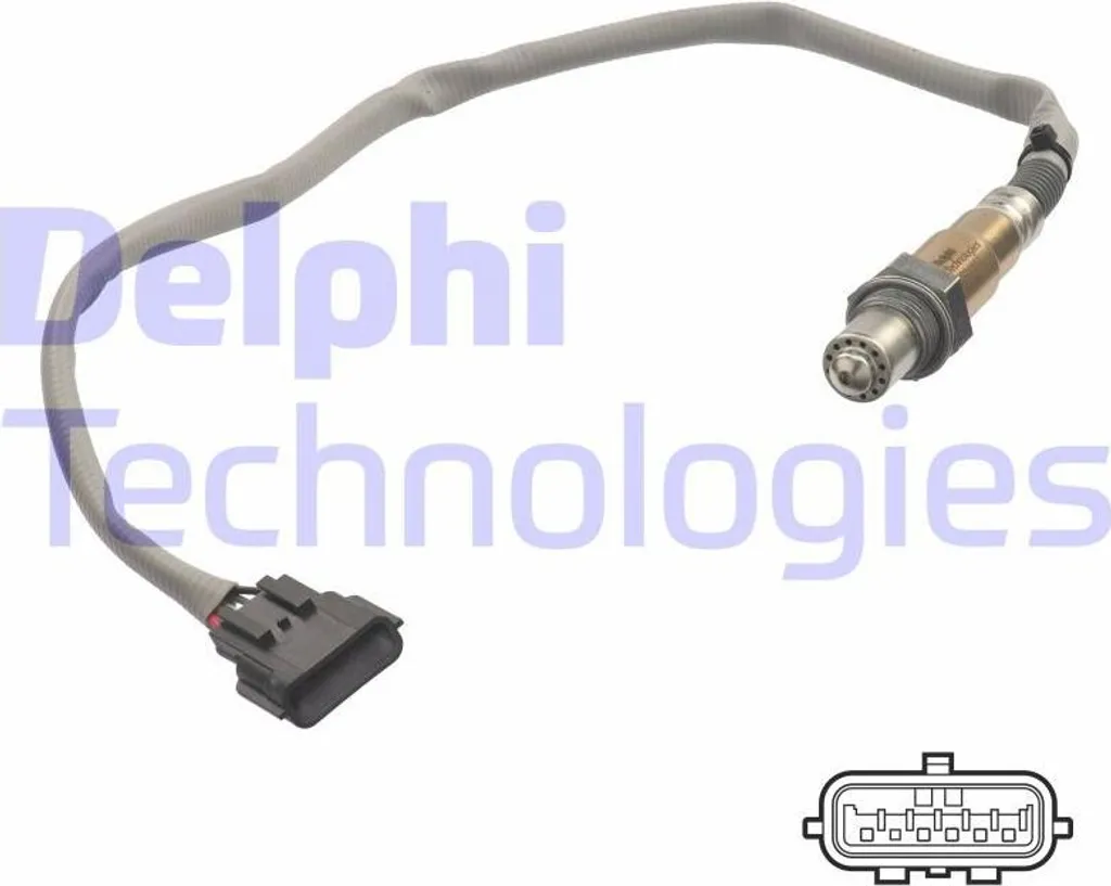 Sonde Lambda Delphi ES21117-12B1 pour Nissan Qashqai et Juke OE 2269000Q1E