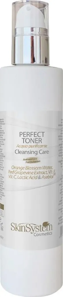 SkinSystem Perfect Toner Cleansing Care 500ml Eau Purifiante Visage