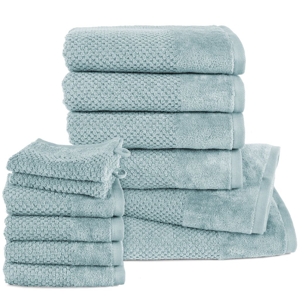 Pure Label 12.TLG Handtücher Set aus Baumwolle - 2x Produktbild 