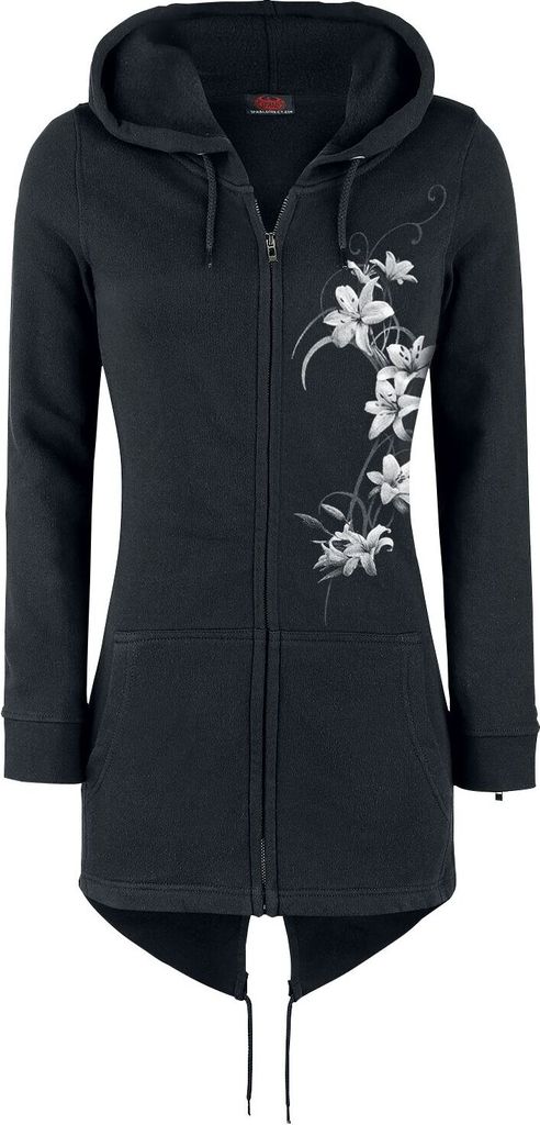 Spiral - Pure Of Heart - Ladies Fish Tail Full Zip Hoodie M