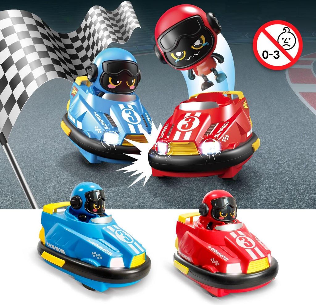 Collision Cars, ferngesteuerte RC-Boxautos, 2 Bumper Car Produktbild 1