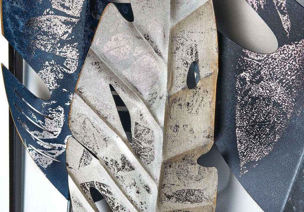Kobolo Wandbild Wanddeko Metallbild - LEAFS - Metall - Produktbild 7